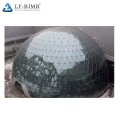 Aço quadro de coberturas de vidro edifício da cúpula